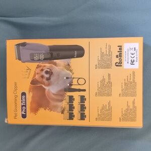 New grooming kit for dogs